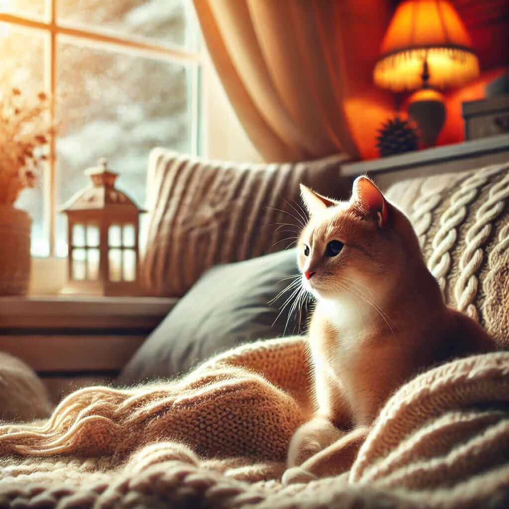 Cat by window