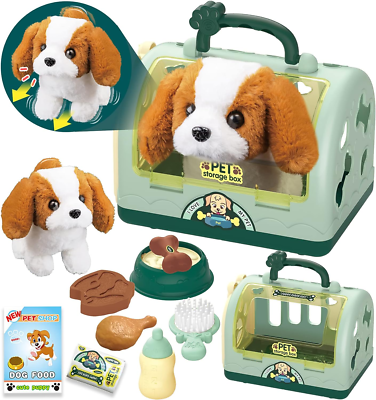 Puppy carrier toy set